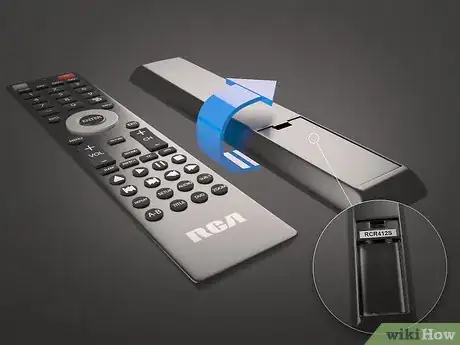 Imagem intitulada Program an RCA Universal Remote Without a "Code Search" Button Step 1